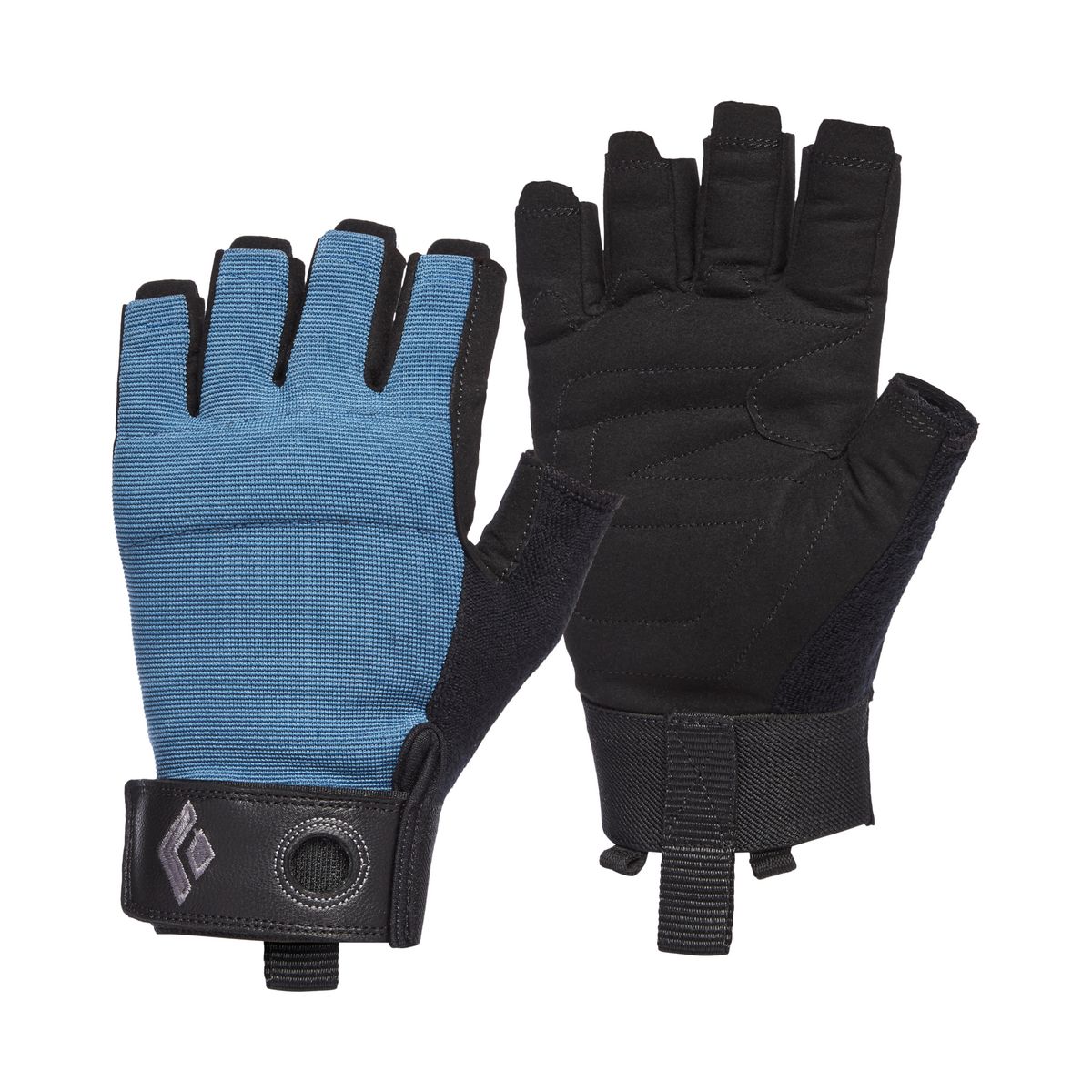 Black Diamond Crag Half-Finger Handskar Unisex Blå | 6403-UCBQM