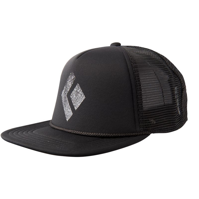 Black Diamond Platta Bill Trucker Hat Tillbehör Unisex Svarta | 6751-MKCEP