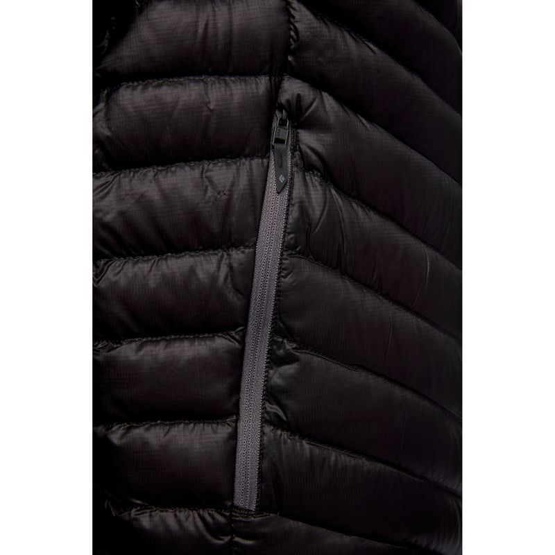 Black Diamond Approach Down Vest Jacka Herr Svarta | 0357-SERMD