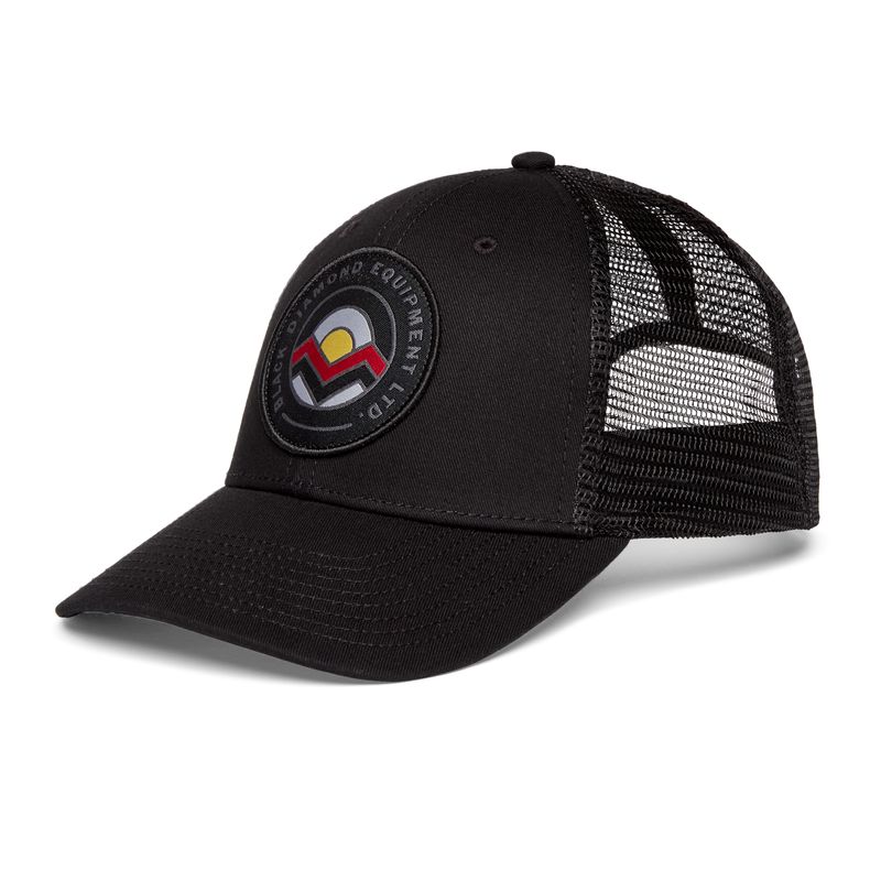 Black Diamond BD Low Profile Trucker Hat Tillbehör Unisex Svarta | 6321-SAIPX