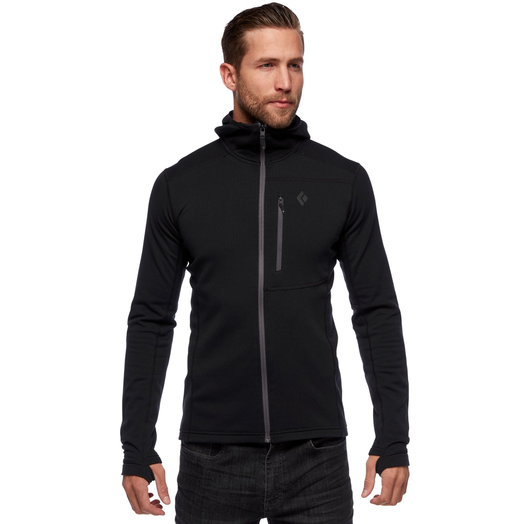 Black Diamond Coefficient Fleece Blast Herr Svarta | 0154-ZQRDG