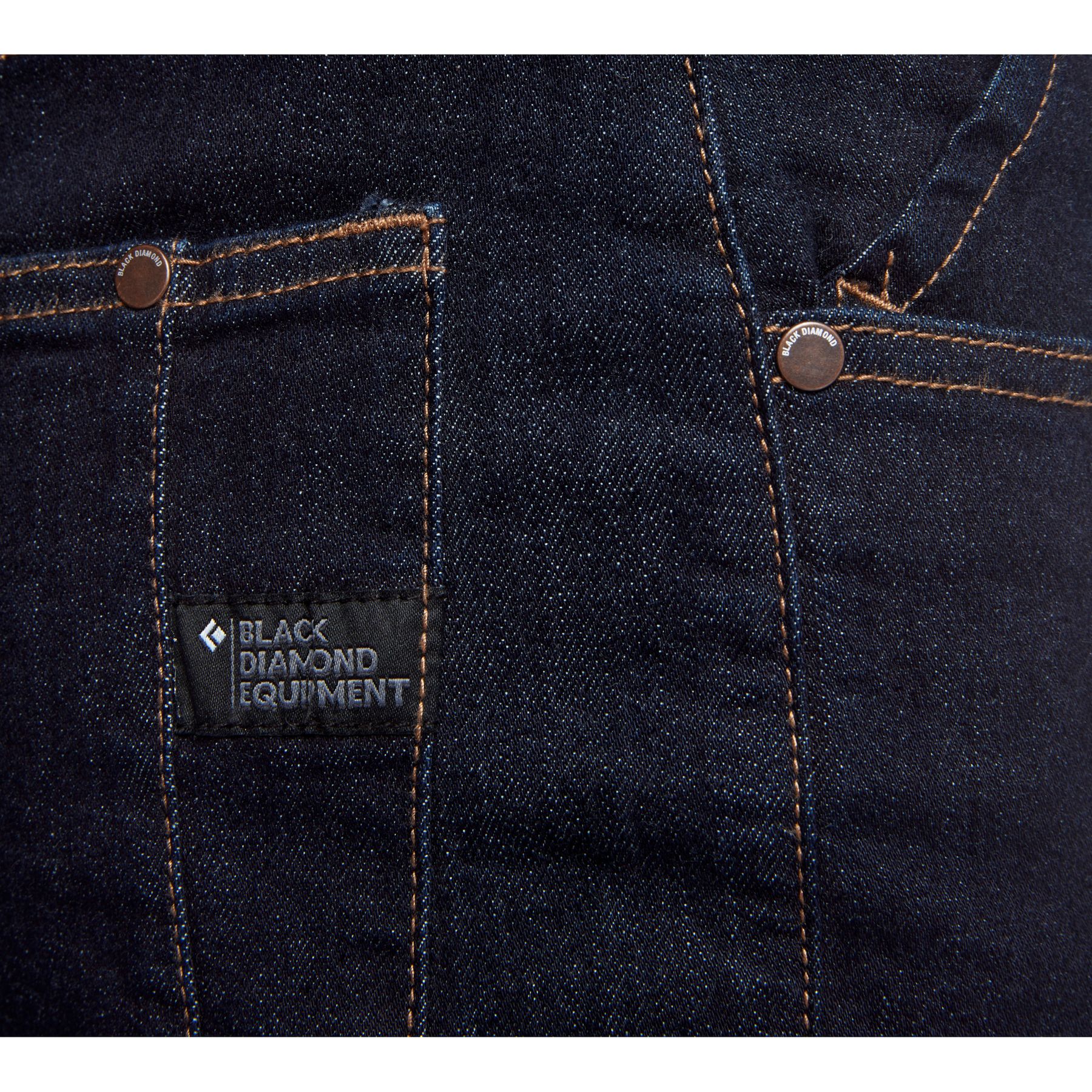 Black Diamond Crag Denim Byxor Herr Svarta | 9601-SYTNZ