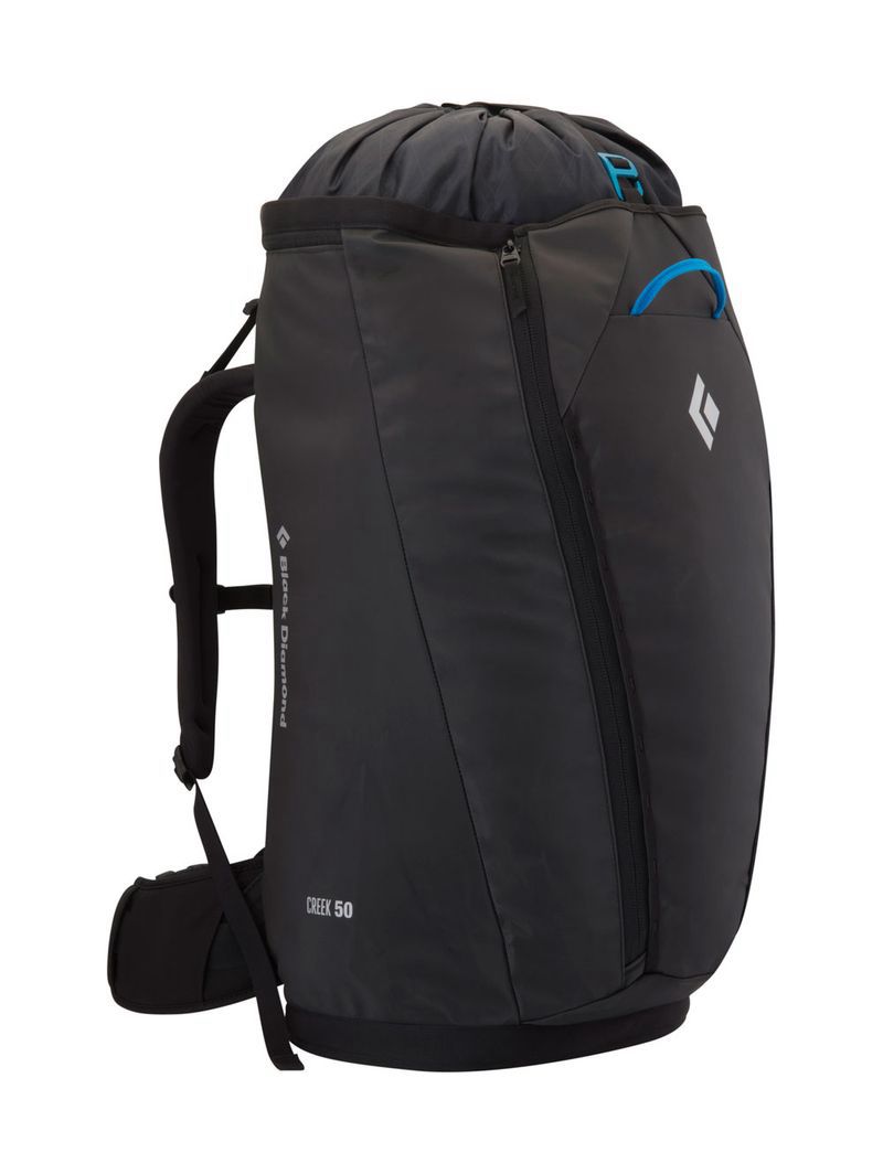 Black Diamond Creek 50 Packa Unisex Svarta | 5709-NURDX