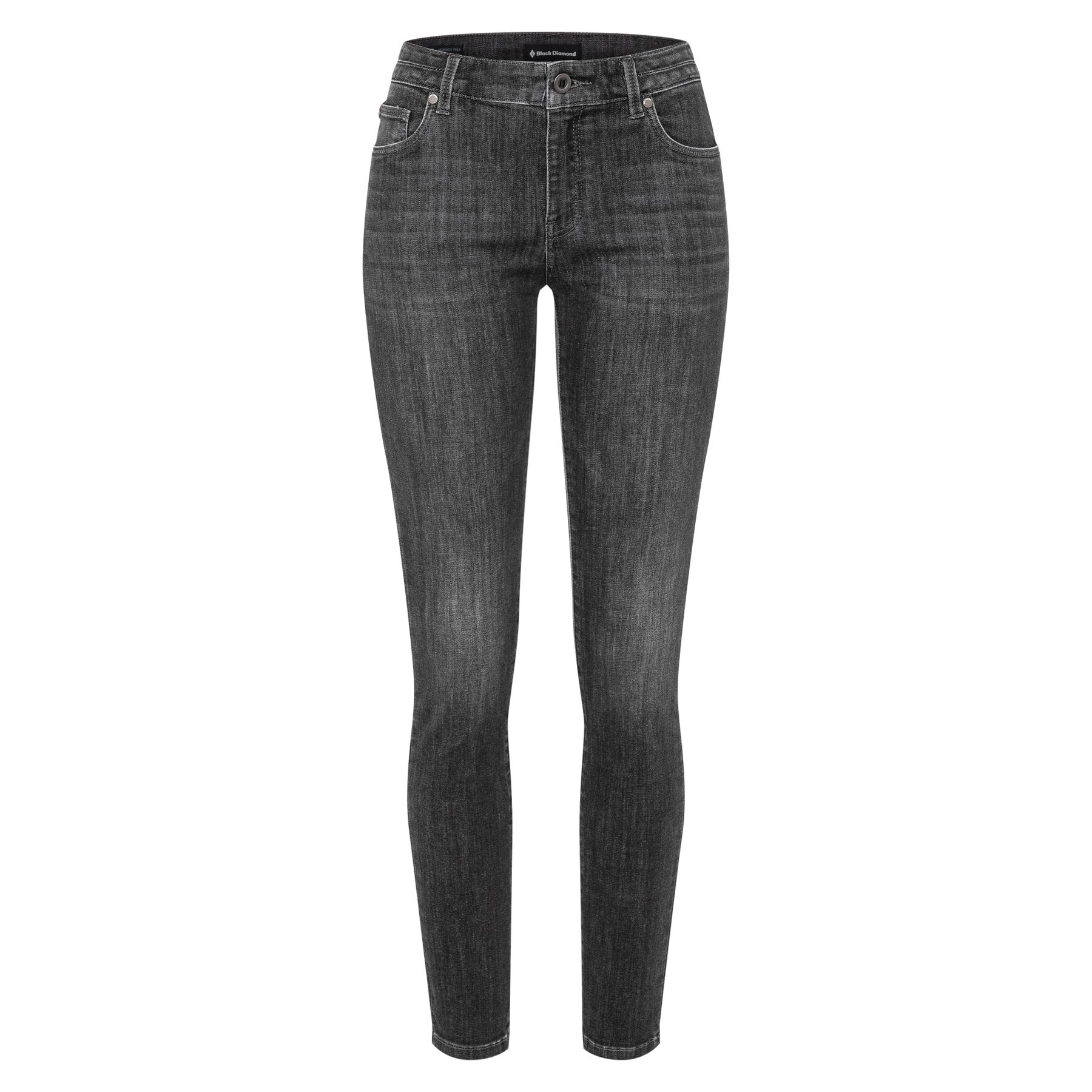 Black Diamond Forged Denim Byxor Dam Svarta | 2574-NUCQF