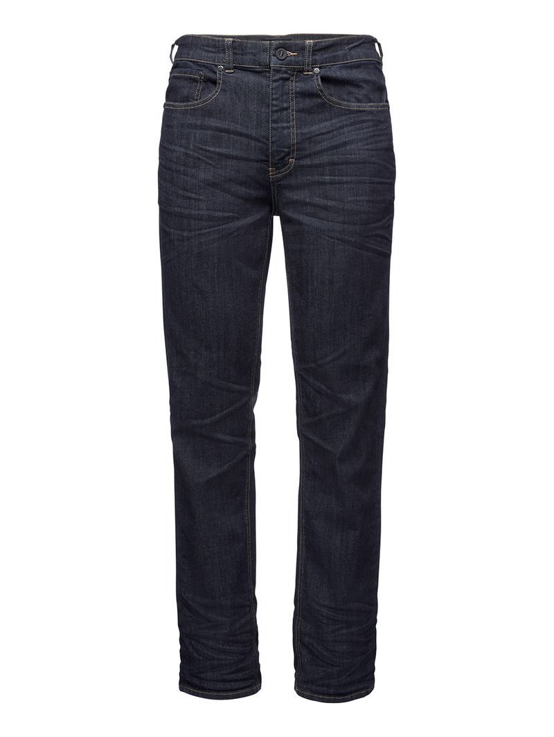 Black Diamond Forged Denim Byxor Herr Blå | 8961-TRXKS