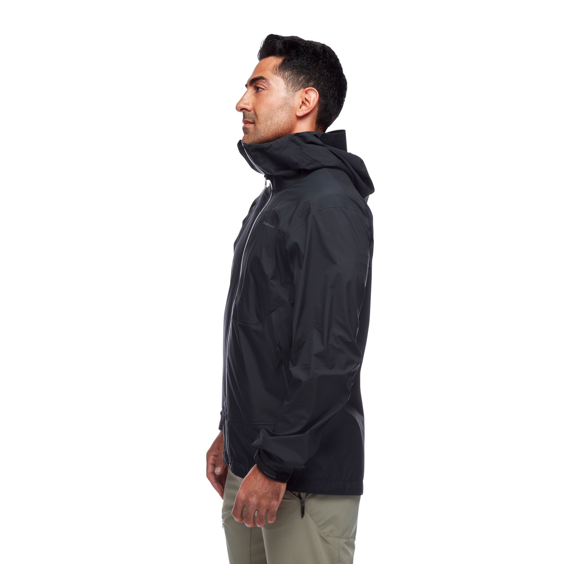 Black Diamond Highline Shell Jacka Herr Svarta | 8495-ILHQN