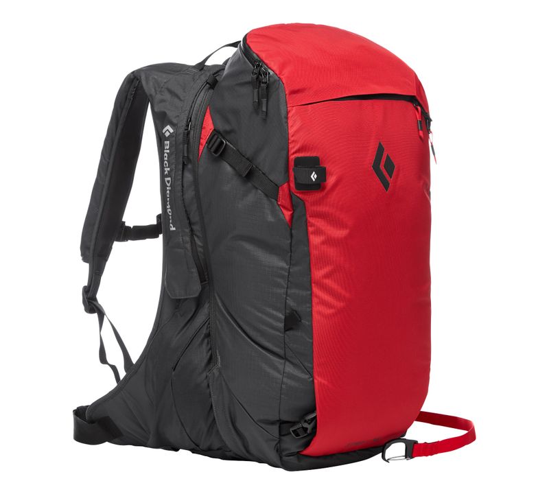 Black Diamond Jetforce Pro 25L Avalanche Air Packa Unisex Röda | 0584-DOVTF