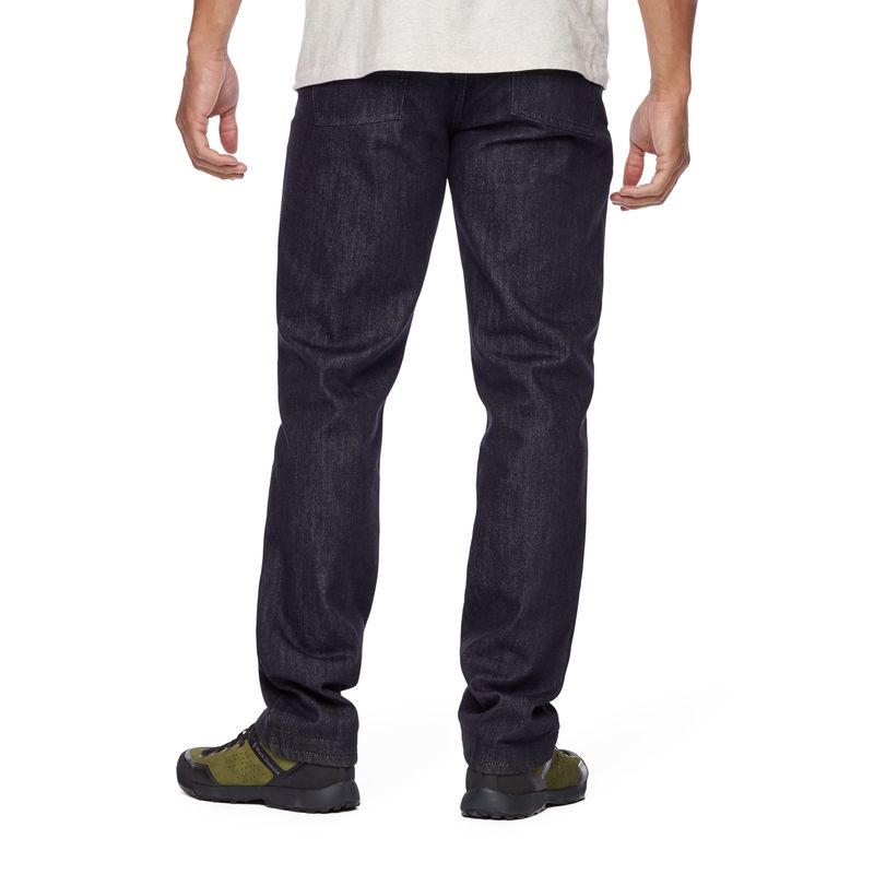 Black Diamond Mission Wool Denim Byxor Herr Mörkindigo | 5491-PQVIJ