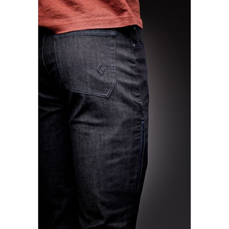 Black Diamond Mission Wool Denim Byxor Herr Mörkindigo | 5491-PQVIJ