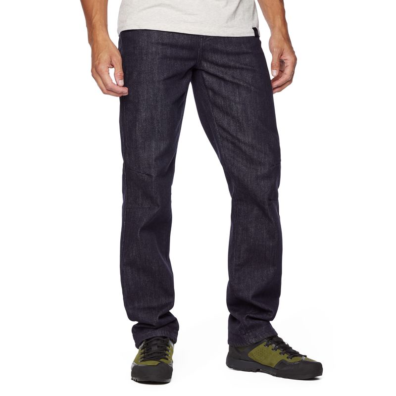 Black Diamond Mission Wool Denim Byxor Herr Mörkindigo | 5491-PQVIJ