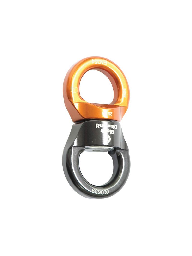 Black Diamond Rotor Swivel Big Wall Unisex Svarta Orange | 2069-THVNX