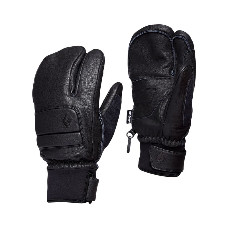 Black Diamond Spark Finger Handskar Unisex Svarta | 6829-FWJHM