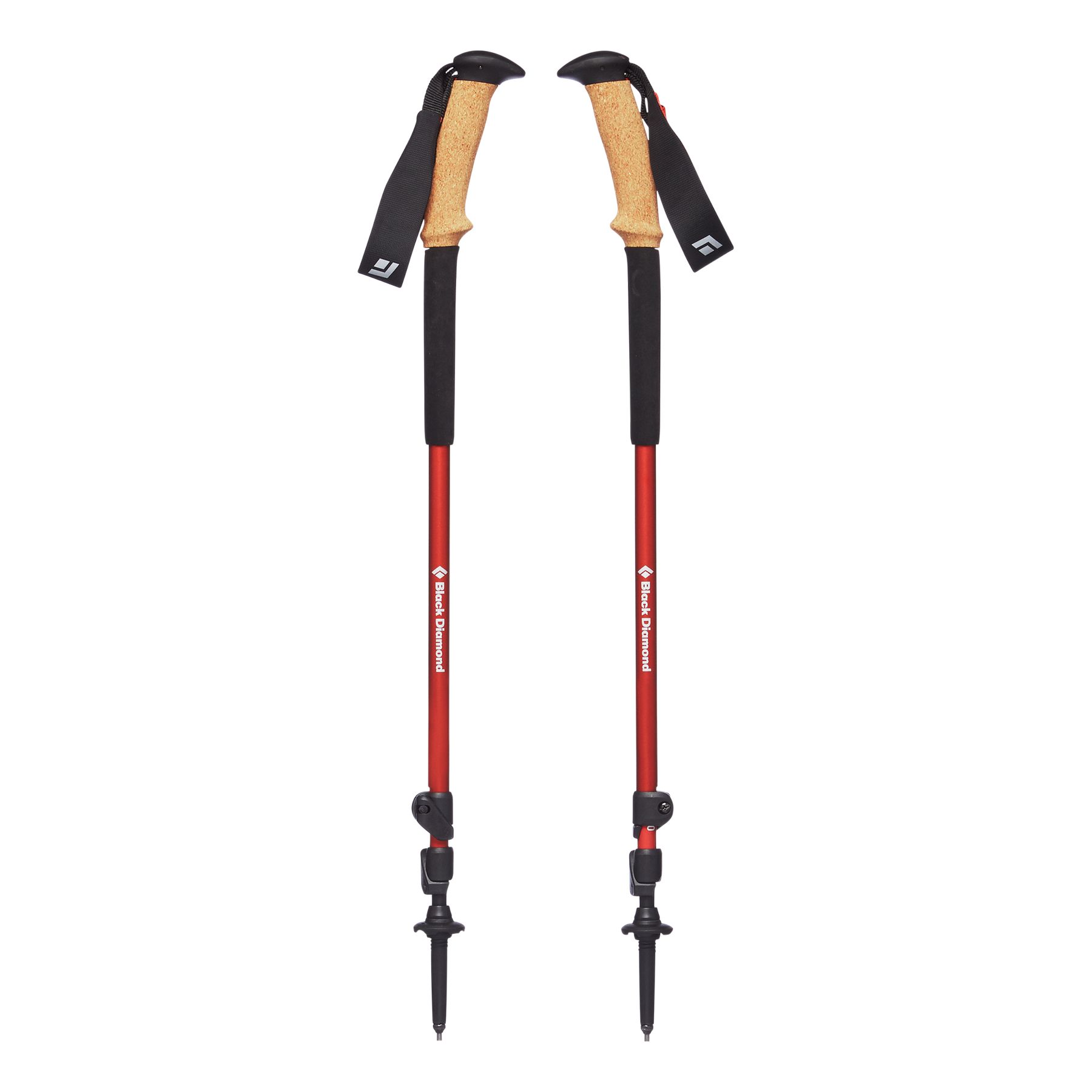 Black Diamond Trail Ergo Cork Trekking Polare Unisex Röda | 5613-IUPRV