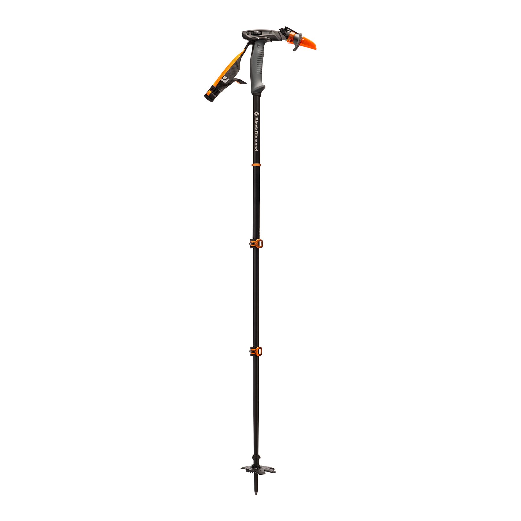 Black Diamond Whippet Ski Pole Skidstavar Unisex Svarta Orange | 7635-RNPJG