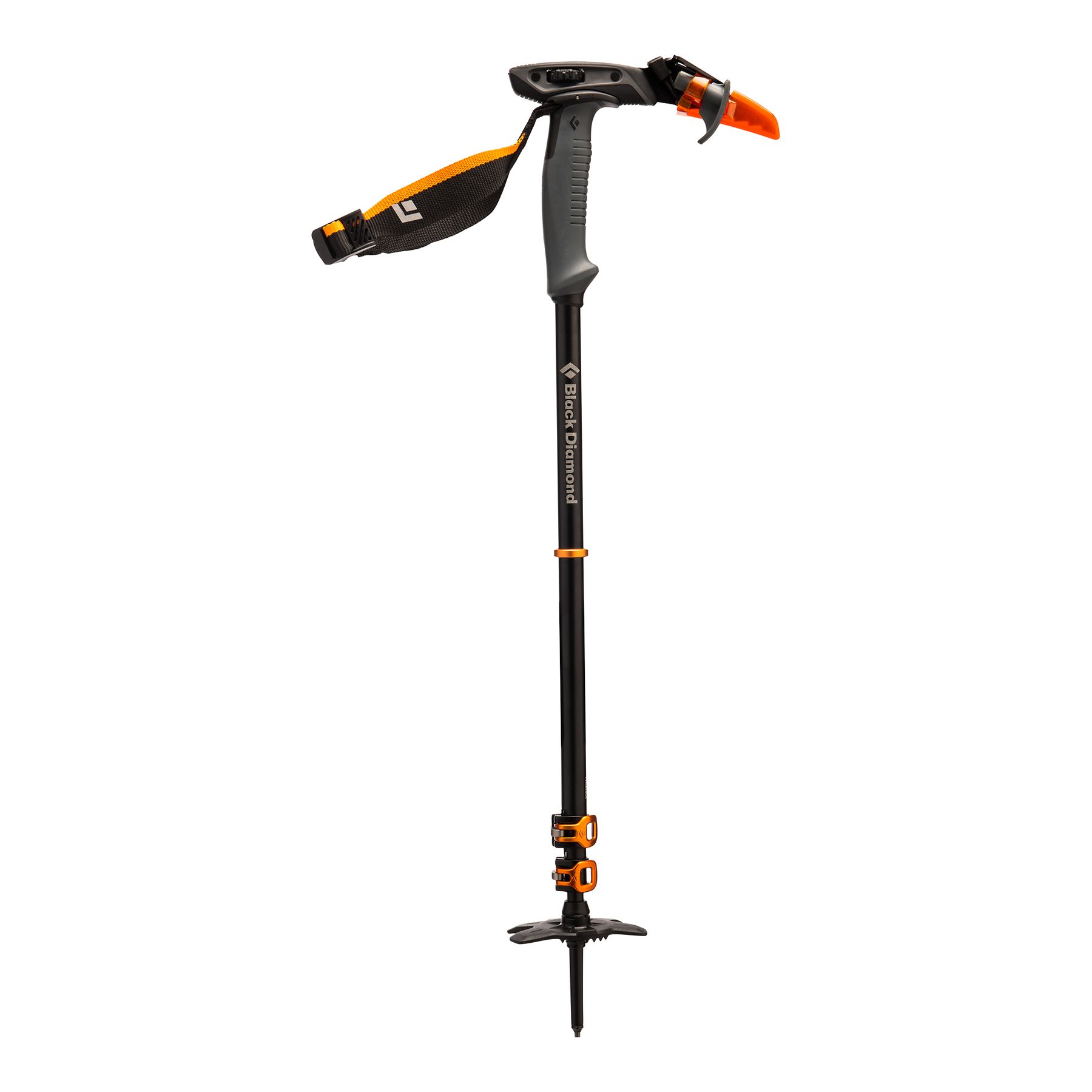 Black Diamond Whippet Ski Pole Skidstavar Unisex Svarta Orange | 7635-RNPJG