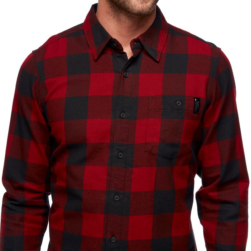 Black Diamond Zodiac Flannel Blast Herr Mörkröda | 2906-EPZGV