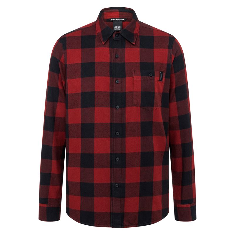 Black Diamond Zodiac Flannel Blast Herr Mörkröda | 2906-EPZGV